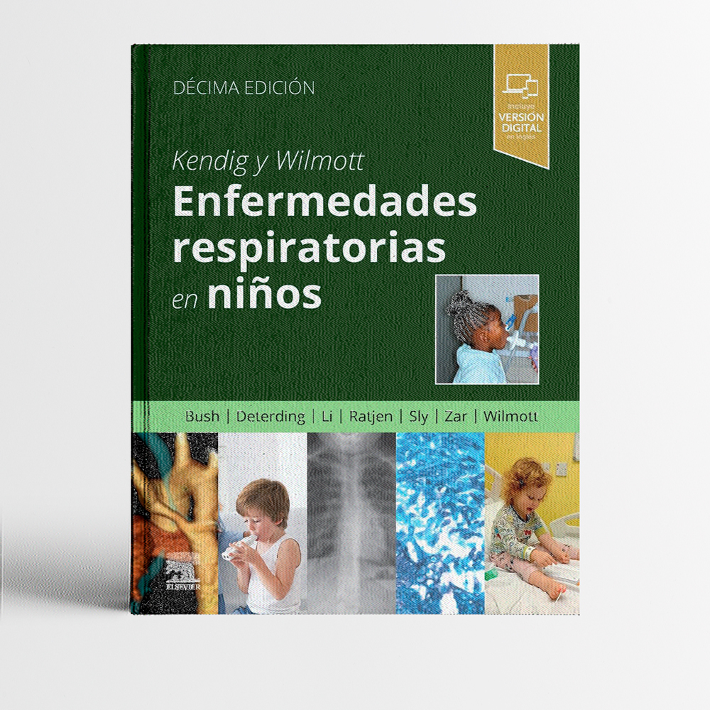 Portada del libro Kendig y Wilmott Enfermedades respiratorias en niños - Elsevier
