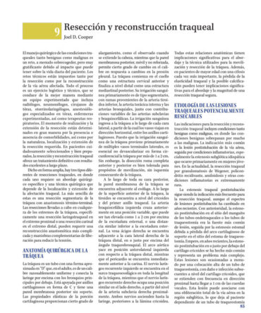 Maestría en Cirugía Cardiotorácica 3era edicion -Pag. 85