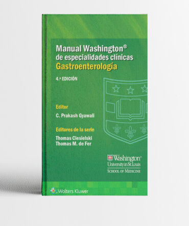 Portada del libro Manual Washington de especialidades clínicas Gastroenterología 4a Edición