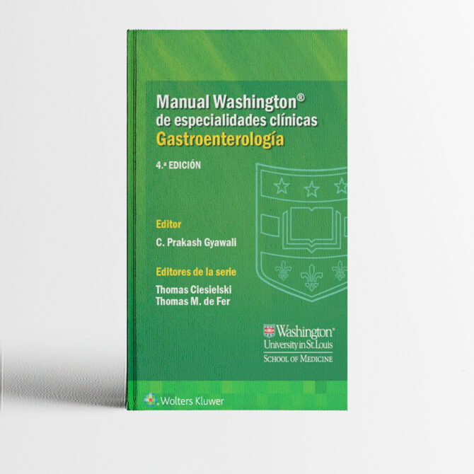 Portada del libro Manual Washington de especialidades clínicas Gastroenterología 4a Edición