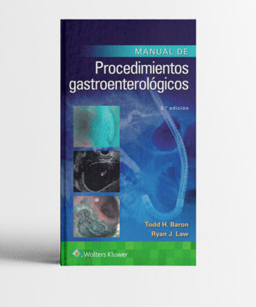 Portada del libro Manual de procedimientos gastroenterológicos 5ta Edición