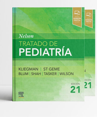 Portada del libro Nelson Tratado de pediatría 21era edición