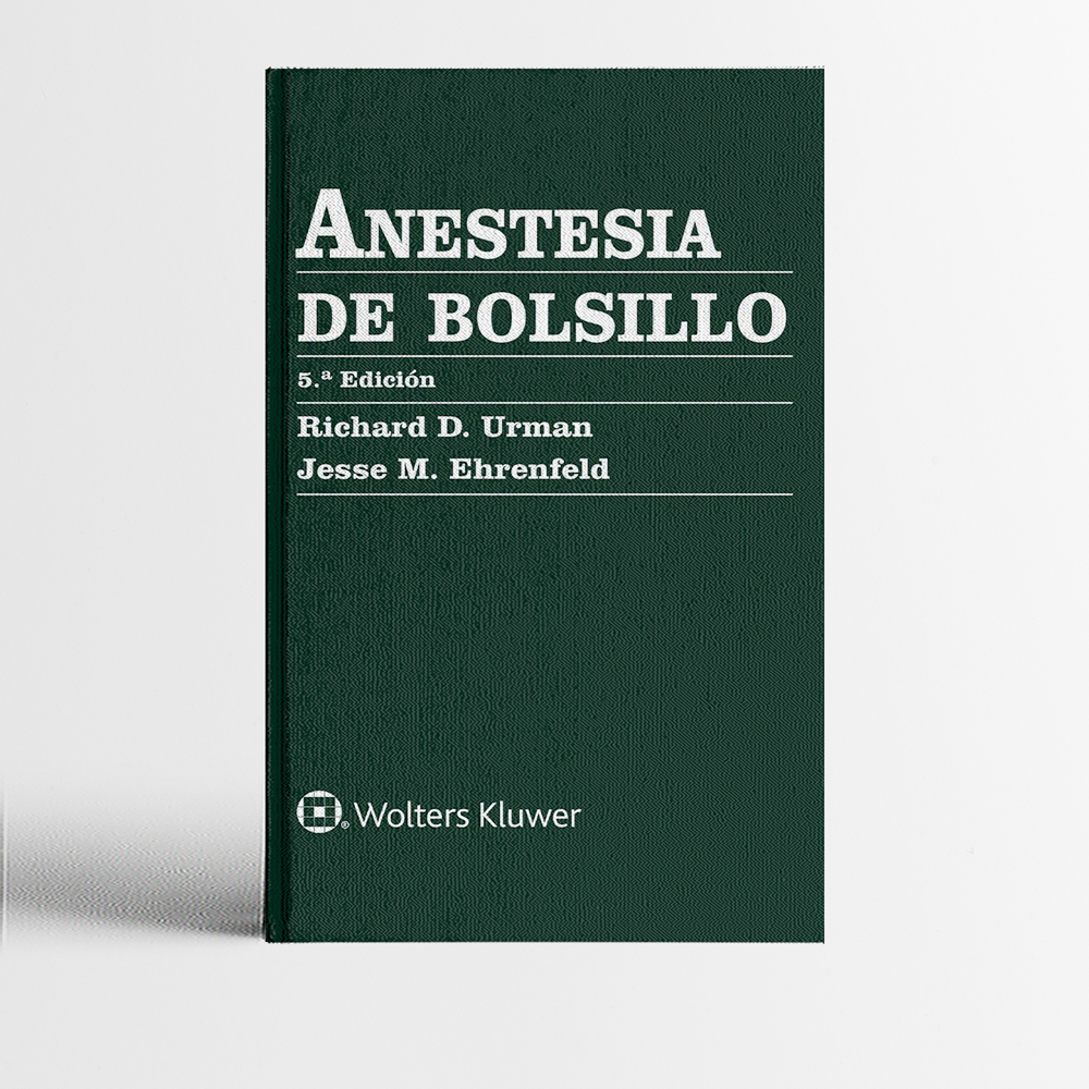 Portada del libro Anestesia de bolsillo 5a edición - Urman