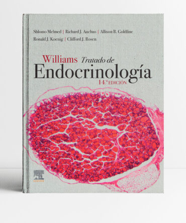 Portada del libro Williams Tratado de endocrinología 14a edición