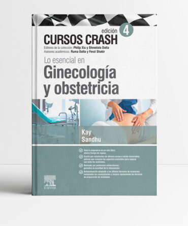 Portada del libro Cursos Crash Lo esencial en ginecología y obstetricia 4a edición - Kay