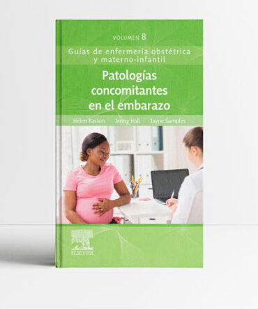 Portada del libro Patologías concomitantes en el embarazo - Baston