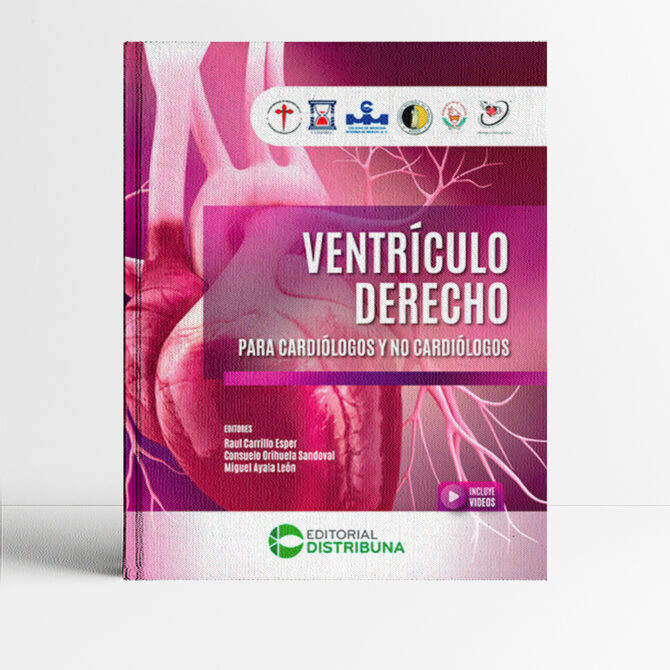 Portada del libro Ventrículo Derecho para Cardiólogos y no Cardiólogos