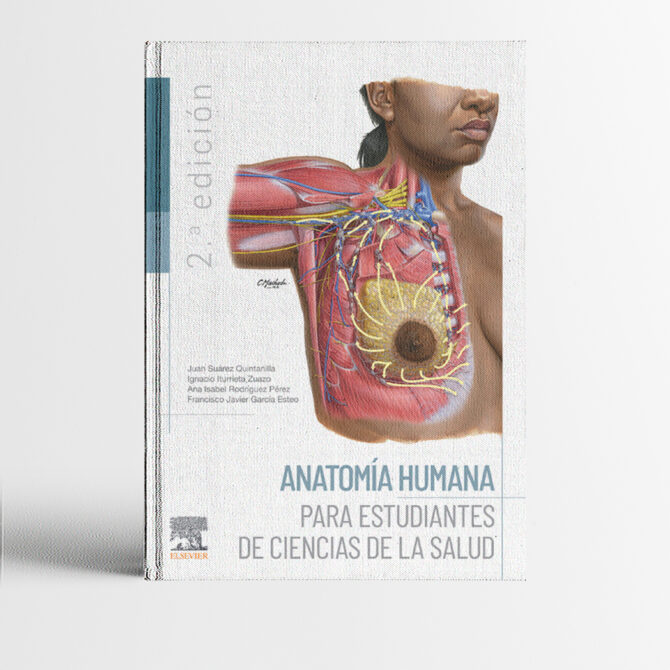 Portada del libro Anatomía humana para estudiantes de ciencias de la salud 2a edición