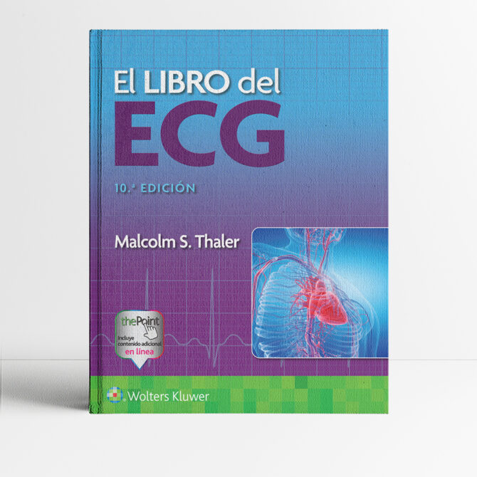 Portada de libro El Libro del ECG 10a edición