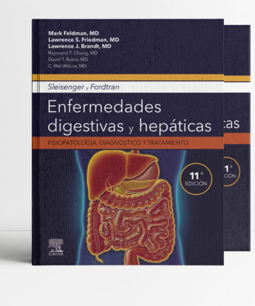 Portada del libro Sleisenger y Fordtran Enfermedades digestivas y hepáticas 11era edición