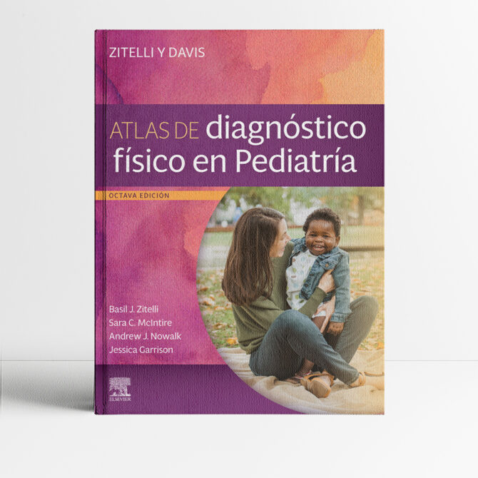 Portada de libro Zitelli y Davis Atlas de diagnóstico físico en Pediatría 8a edición