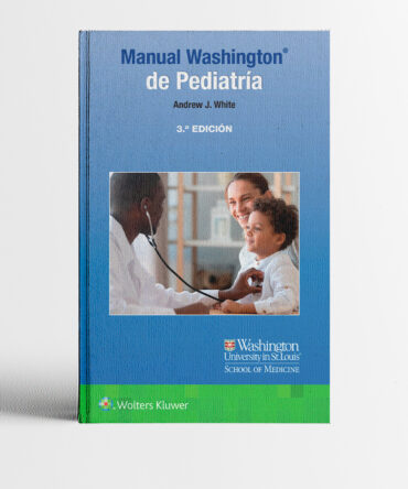 Portada del libro Manual Washington de pediatría 3era edición