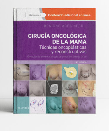 Portada de libro Cirugía oncológica de la mama 4a edición - Acea
