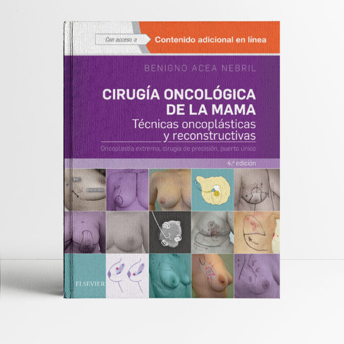 Portada de libro Cirugía oncológica de la mama 4a edición - Acea