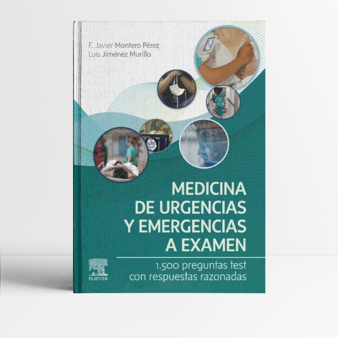 Portada de libro Medicina de urgencias y emergencias a examen