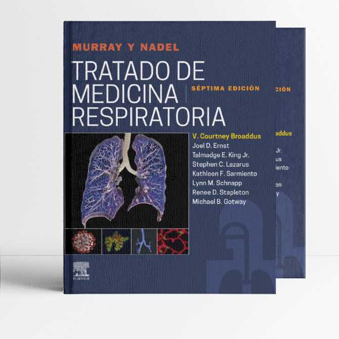 Portada del libro Murray y Nadel Tratado de medicina respiratoria 7a edición