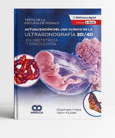 Portada del libro Actualización del uso clínico de la ultrasonografía 3D4D en obstetricia y ginecología