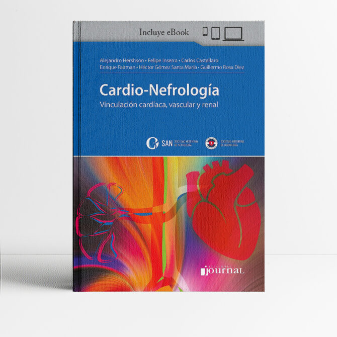 Portada del libro Cardio-Nefrología: Vinculación Cardíaca, Vascular y Renal