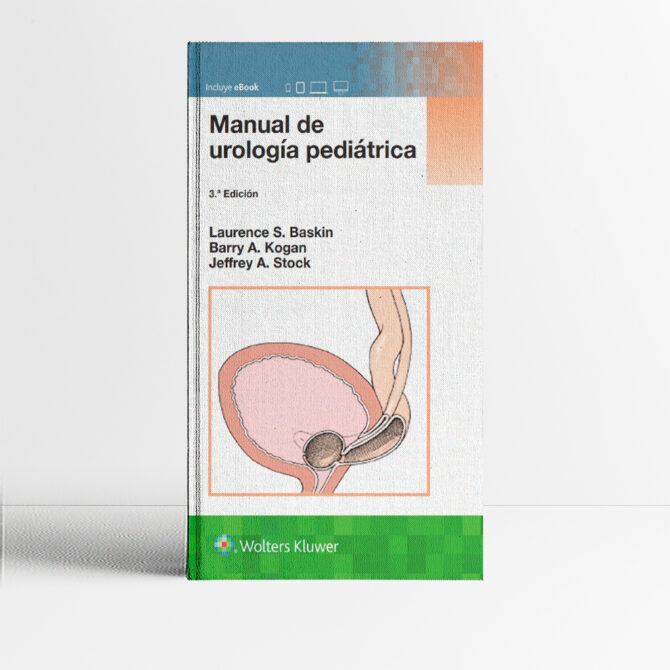 Portada del libro Manual de Urología Pediátrica 3era edición