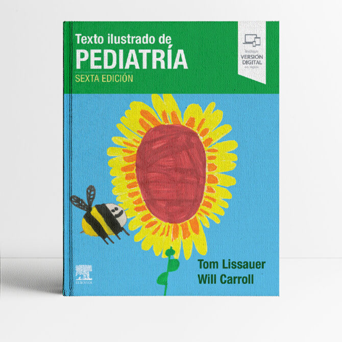 Portada del libro Texto ilustrado de pediatría 6a edicion