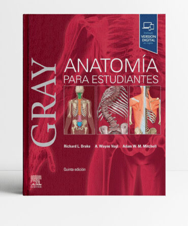 Portada del libro GRAY Anatomía para estudiantes 5a edición