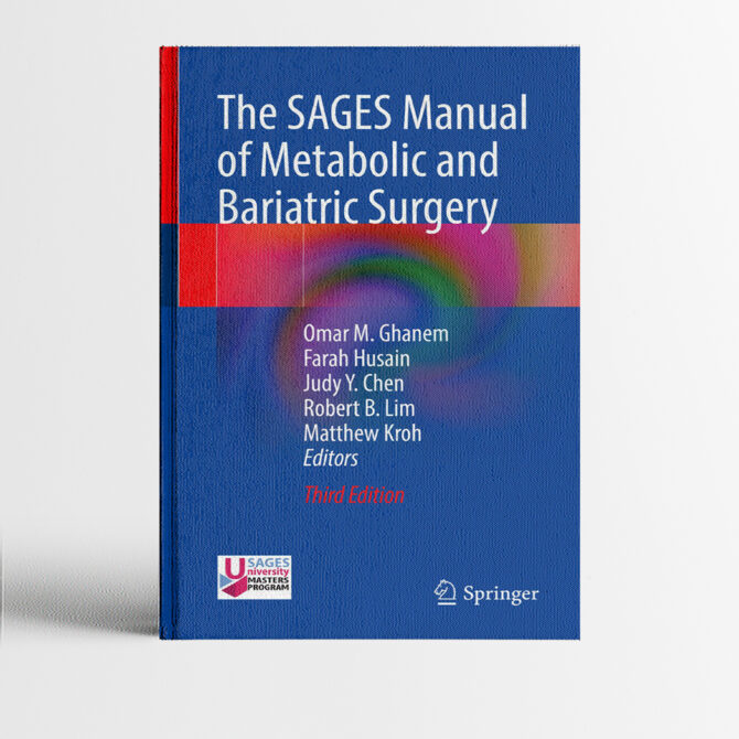 Portada del libro The SAGES Manual of Metabolic and Bariatric Surgery 3rd edition