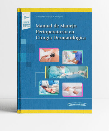 Portada del libro Manual de Manejo Perioperatorio en Cirugía Dermatológica