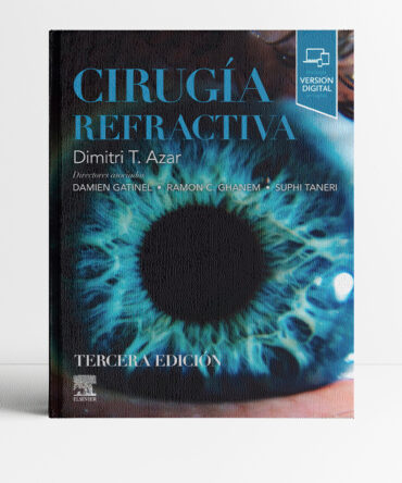 Portada del libro Cirugía refractiva 3era edición