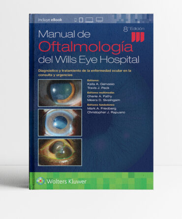 Portada del libro Manual de Oftalmología del Wills Eye Hospital 8a edición