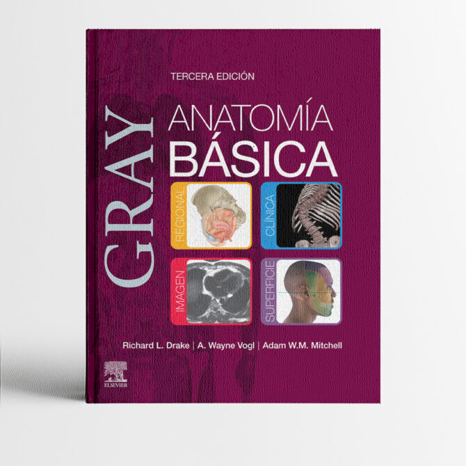 Portada del libro Gray Anatomía básica 3era Edición