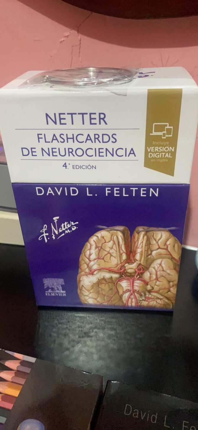 Netter Flashcards de neurociencia 4a edición_fotoreal1