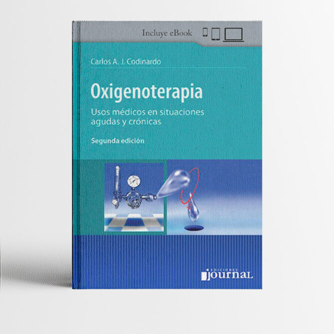 Portada del libro Oxigenoterapia 2a edición