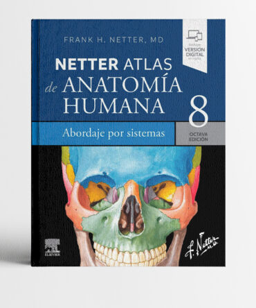 Portada del libro Netter Atlas de anatomía humana Abordaje por sistemas 8a Edición