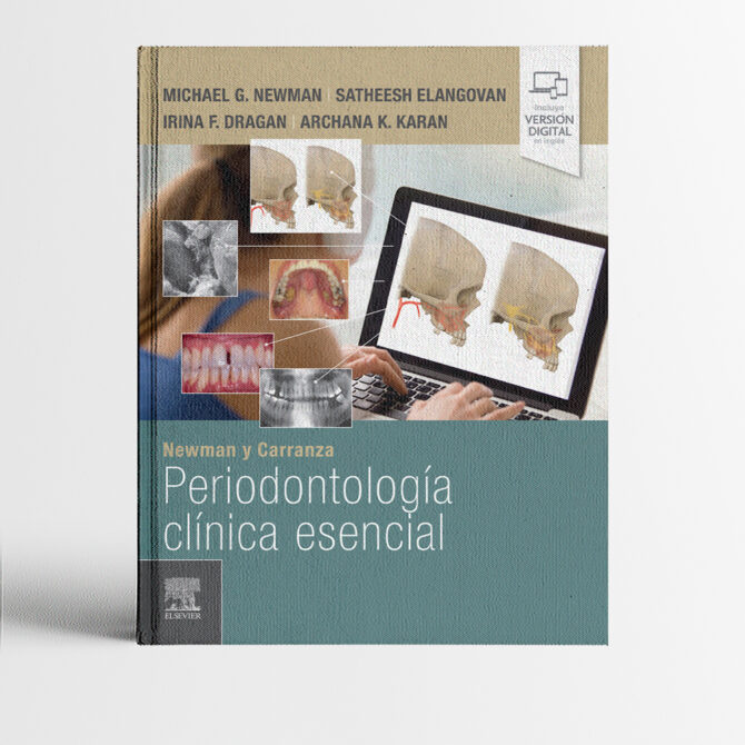 Portada del libro Newman y Carranza Periodontología clínica esencial 1era edición