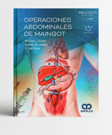 Portada del libro Operaciones abdominales de Maingot 13era Edición