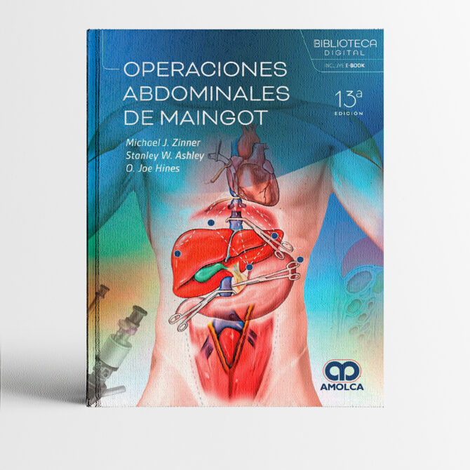 Portada del libro Operaciones abdominales de Maingot 13era Edición