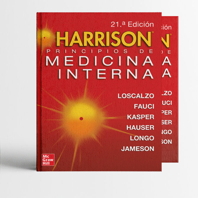 Portada del libro Harrison Principios de Medicina Interna 21era edición