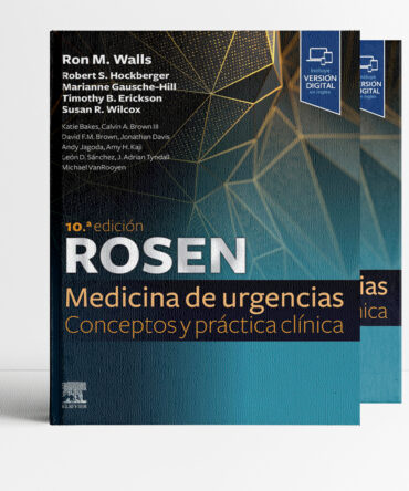 Portada del libro ROSEN Medicina de urgencias 10a edición