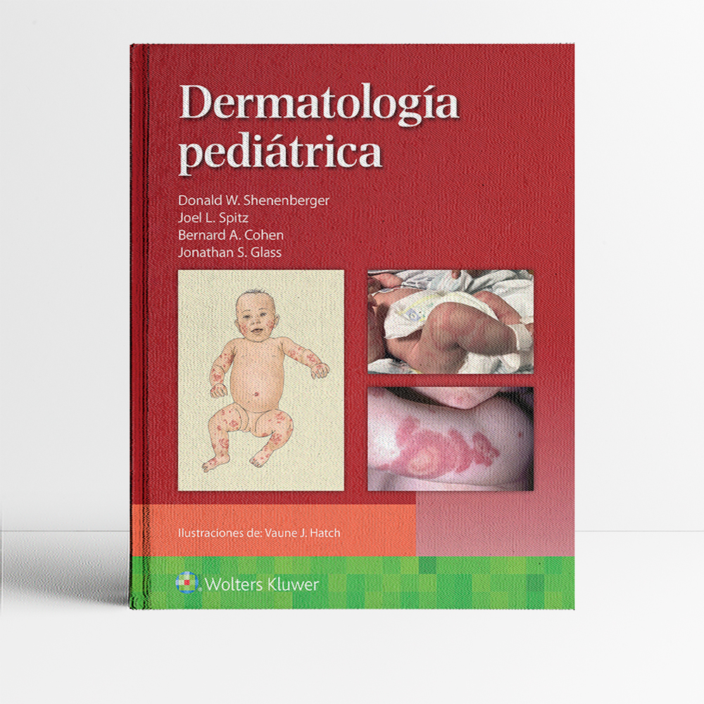 Portada del libro Dermatologia pediatrica 1era edición - Shenenberger