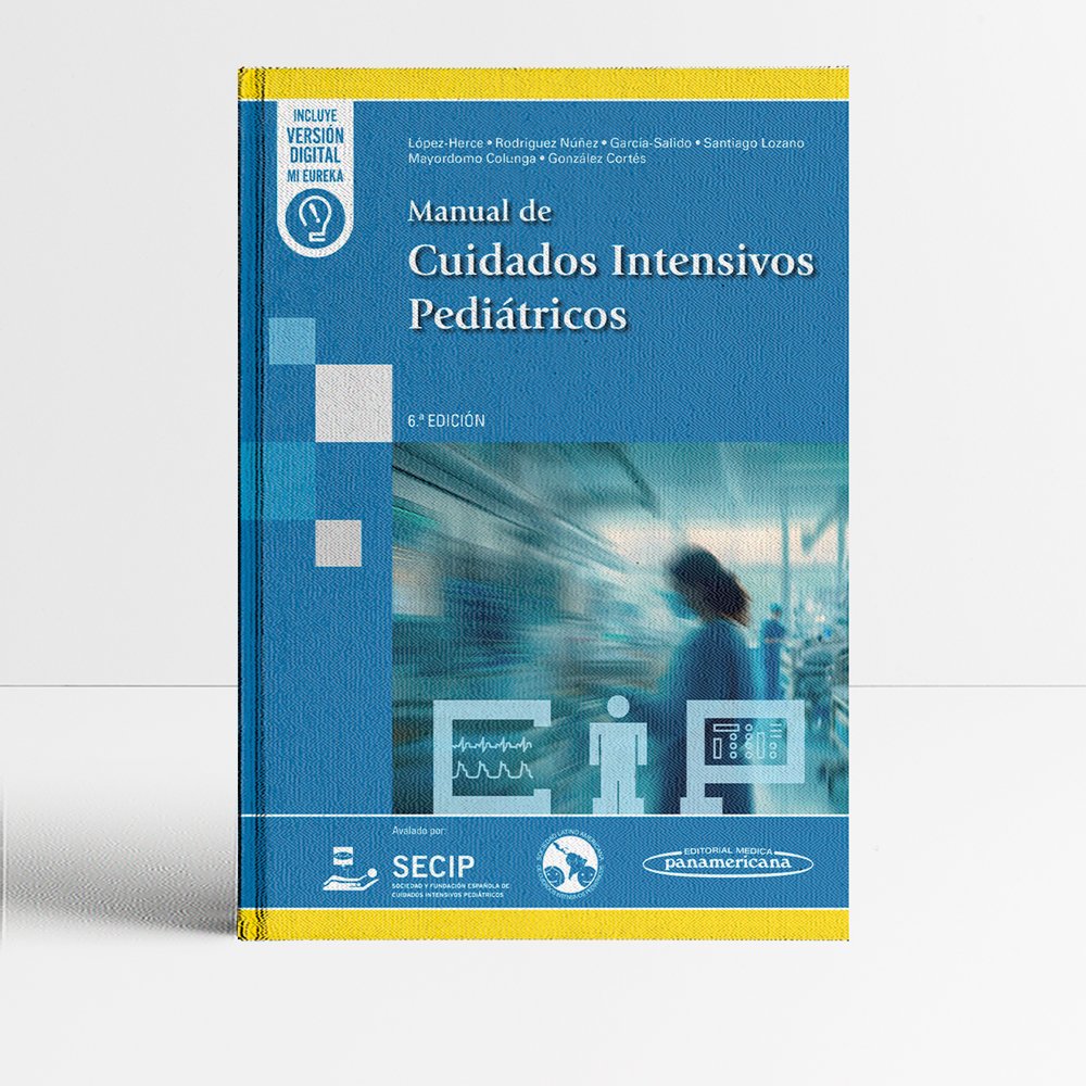 Portada del libro Manual de cuidados intensivos pediátricos 6a edición - SECIP